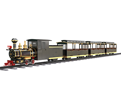 406觀光小火車黑色