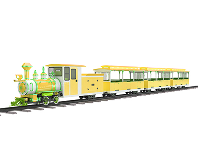 406觀光小火車黃色