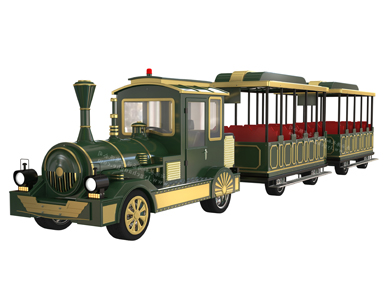 無軌觀光小火車綠色